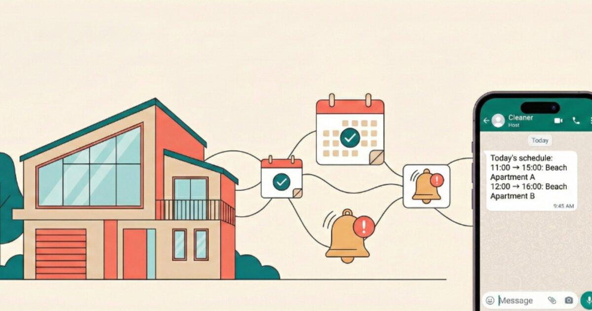 How to Automate Your Airbnb Cleaning Schedule (Step-by-Step Guide)