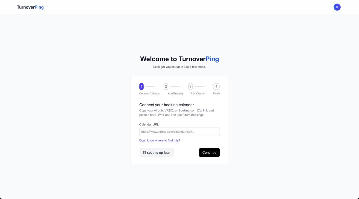 Step 2: Connect your calendar