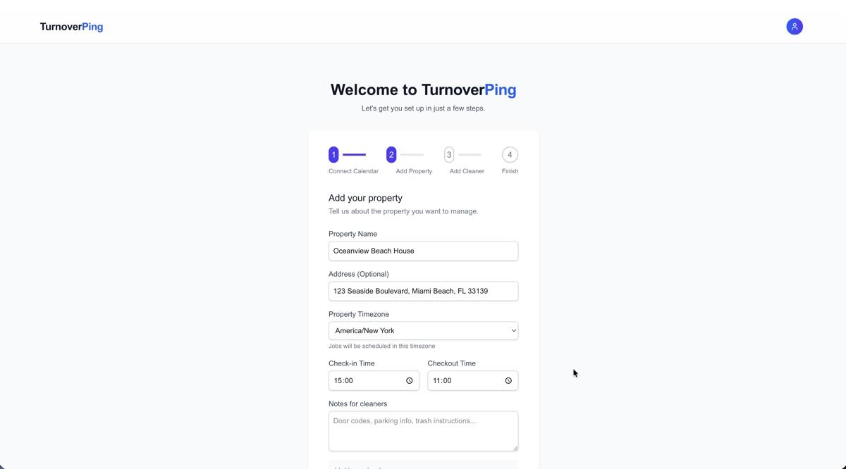 Step 3: Add your property